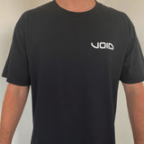 Void Acoustics Hear. Feel. Connect. T-Shirt - Black (ex vat)