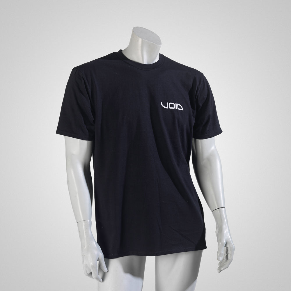 Void Acoustics Hear. Feel. Connect. T-Shirt - Black (ex vat)